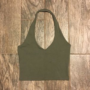 Halterneck Crop top NWOT